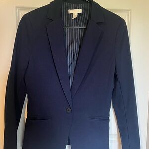 Divided Navy Women's Suit Jacket